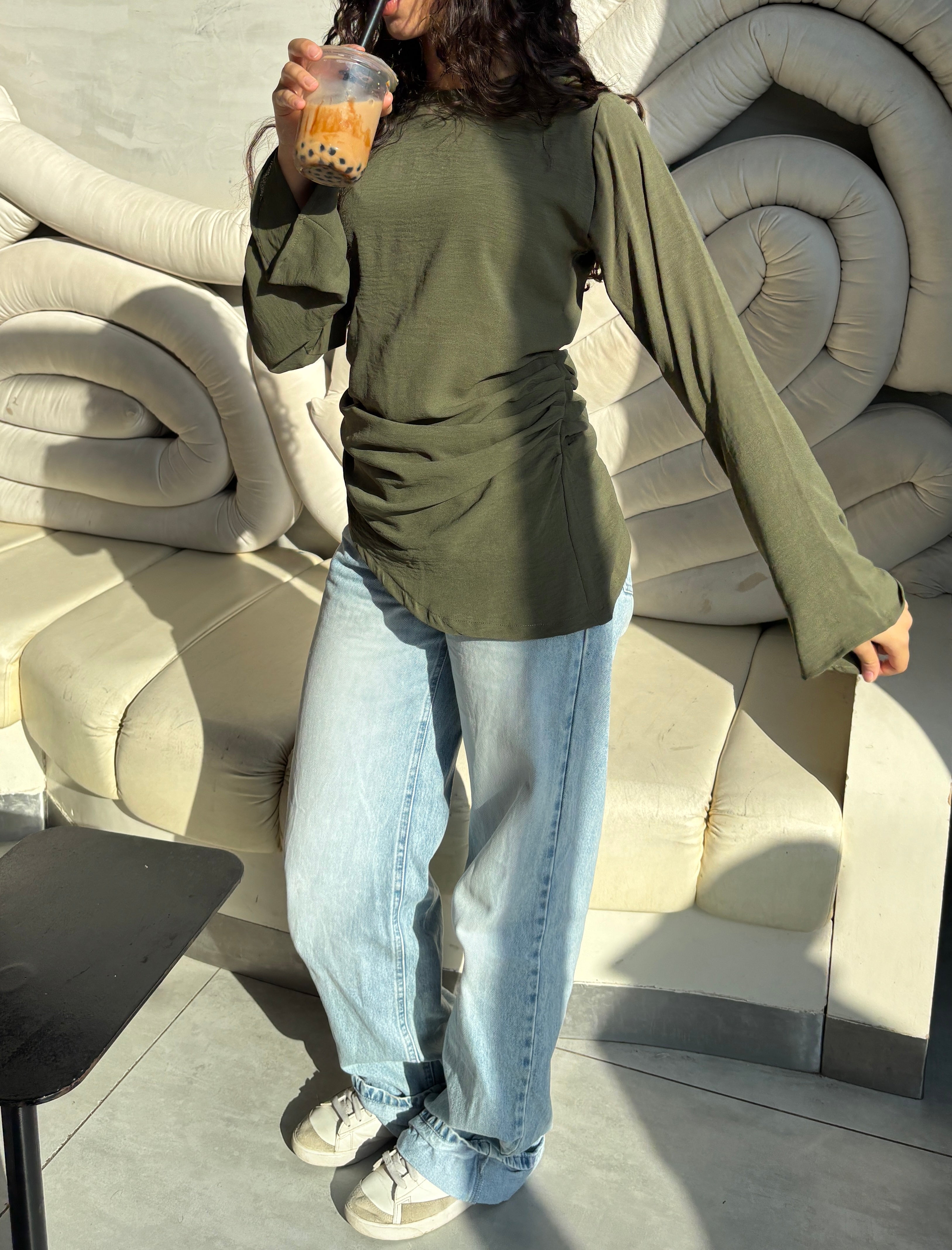 Olive top