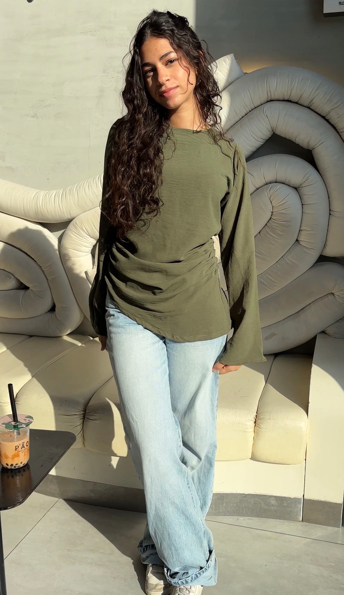 Olive top